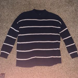American Eagle Pullover Jegging Navy Blue Sweater